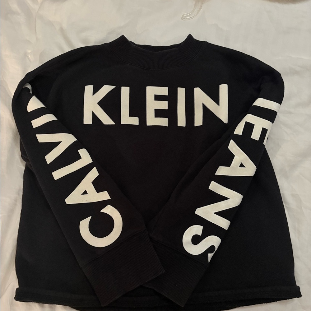 Calvin Klein Black Crewneck Sweater